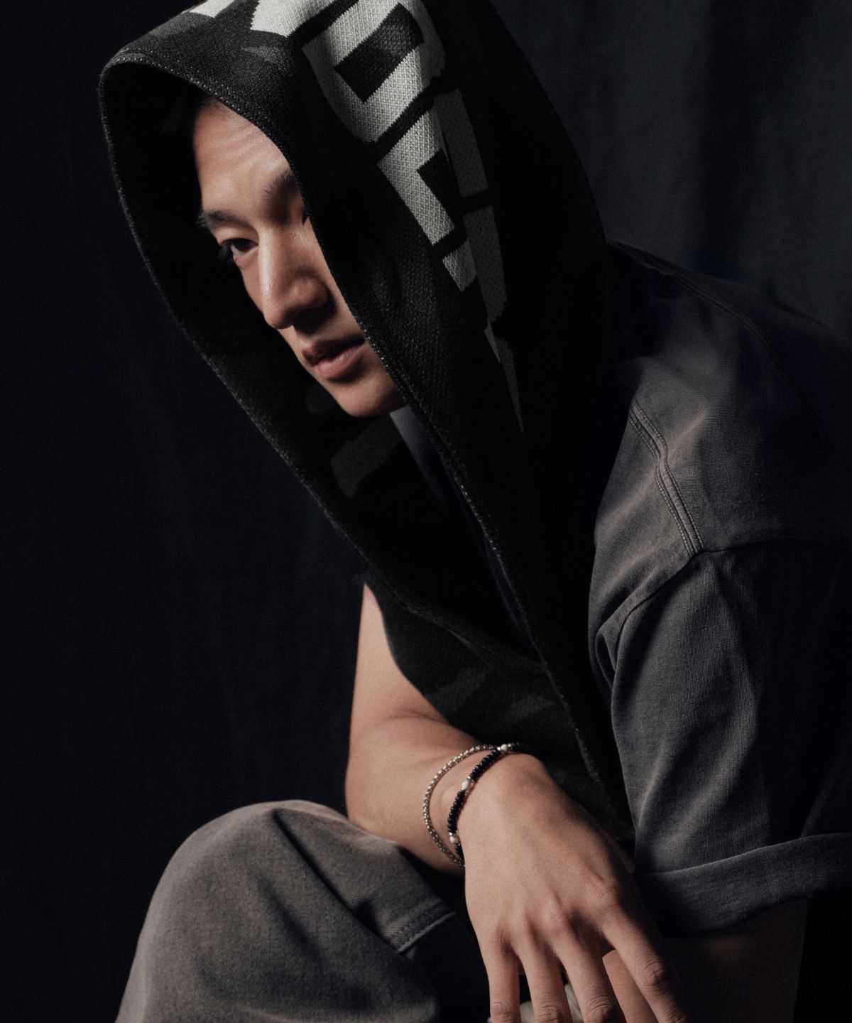 무신사 스탠다드(MUSINSA STANDARD) [SSG랜더스 컬래버] 무한인천 머플러 [블랙]
