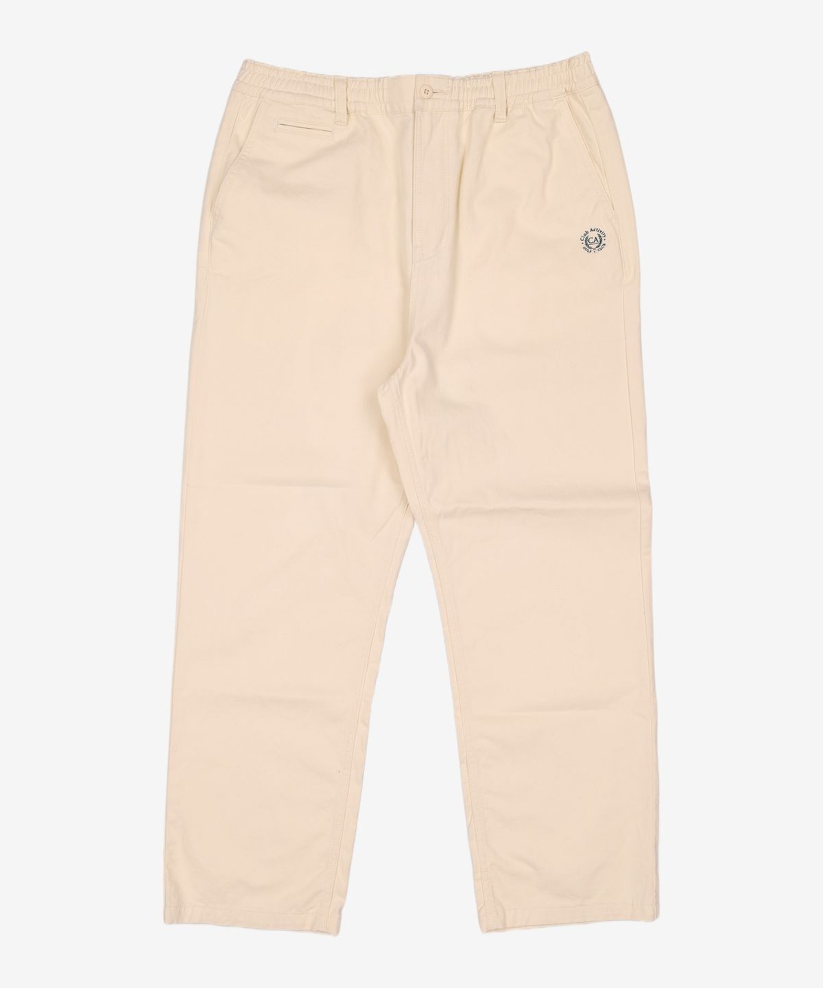 클럽액티비티(CLUBACTIVITY) Golf Logo Twill Pants Ivory L