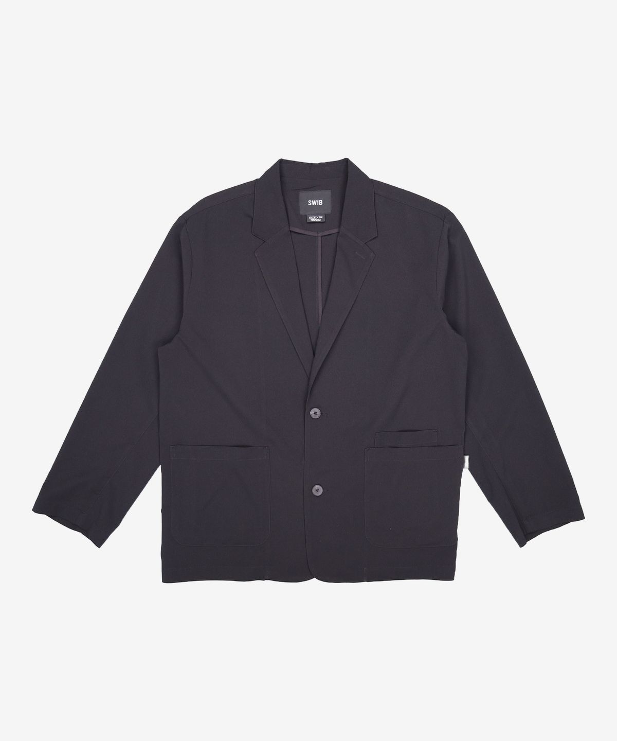 스위브(SWIB) Seersucker Set-up Blazer (Black) [LSRSCUA107M] XL