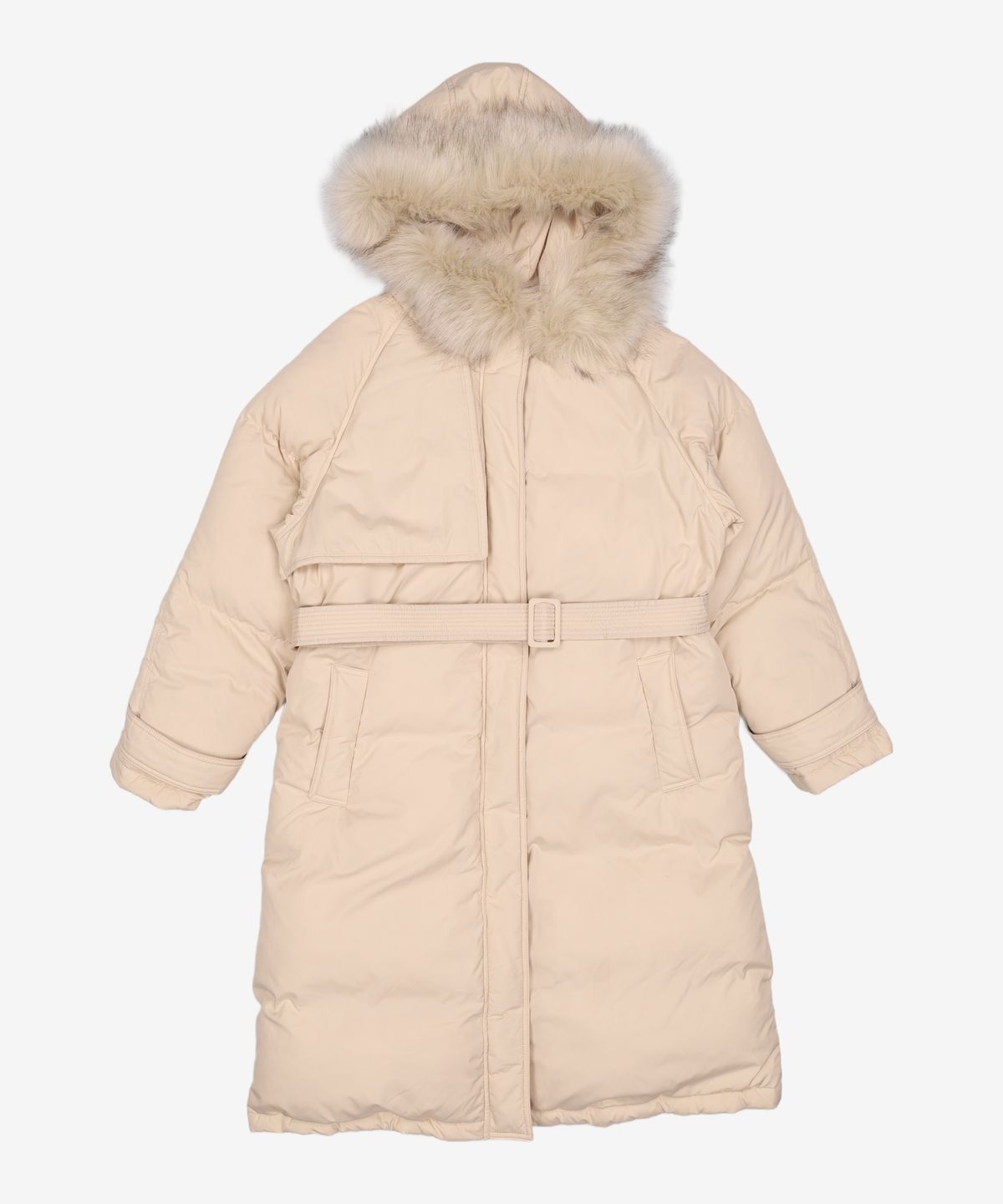 미쏘(MIXXO) 에코퍼 후드 롱 패딩 MIWJDCC14G L