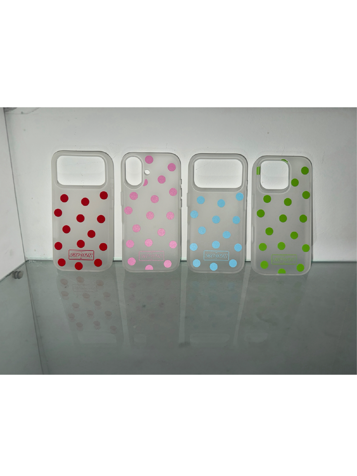 하우위(HOWIE) [6color]dot milky case