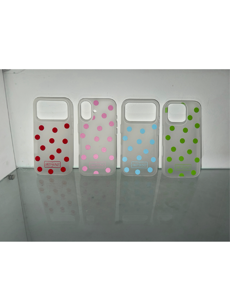 [6color]dot milky case