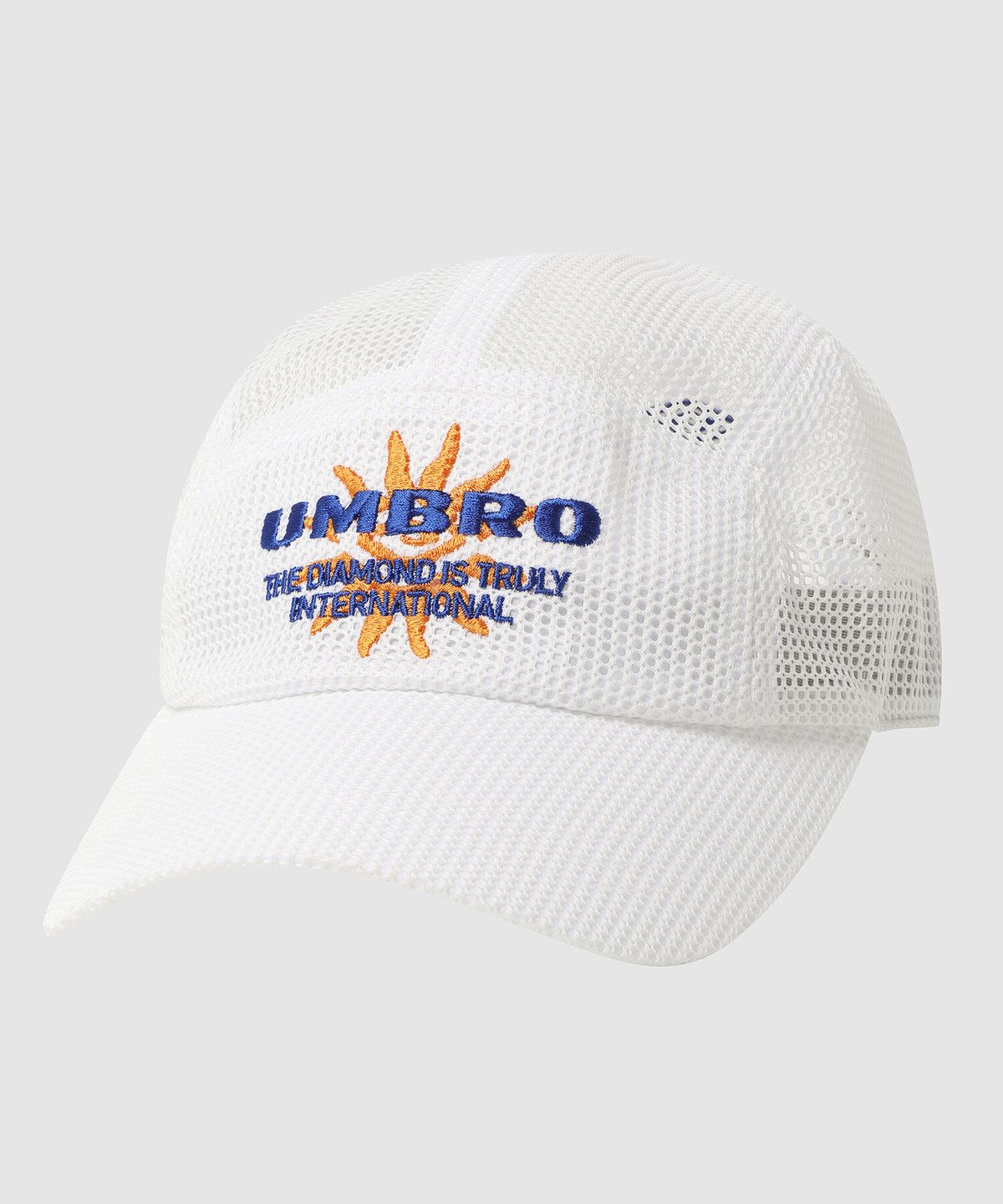 엄브로(UMBRO) 메쉬 캠프캡 화이트 UR323CCP82