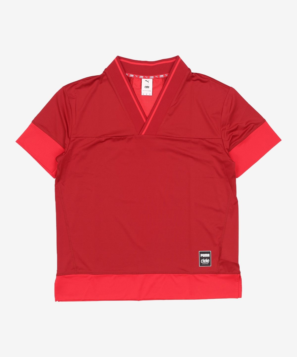 푸마(PUMA) 푸마Ⅹ씨엘르 런 반소매 티셔츠 - 레드 / 523422-80 M