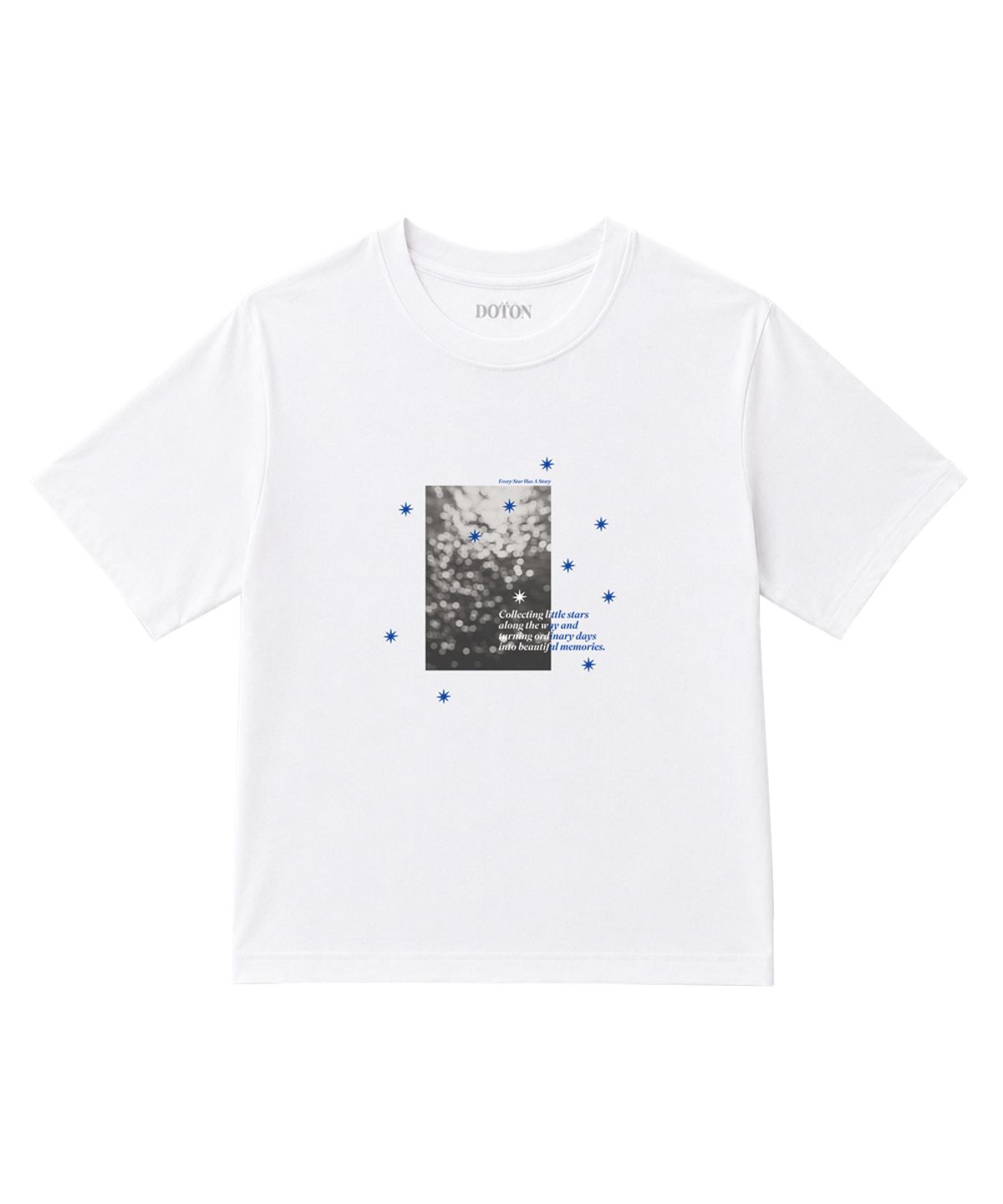 도톤(DOTON) STARLIGHT MEMORY T-SHIRTS (White)