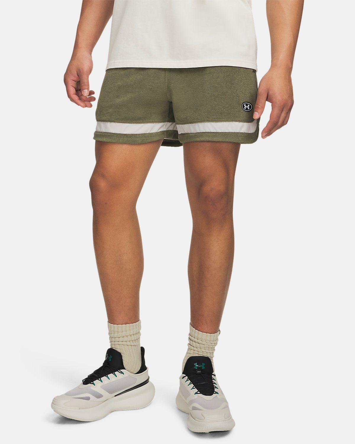 언더아머(UNDERARMOUR) UA 아이콘 스포츠웨어 테리6009443-390