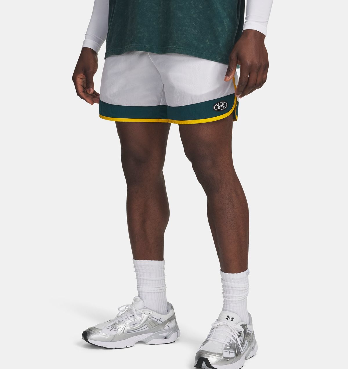 언더아머(UNDERARMOUR) UA 아이콘 우븐 트랙6009350-100