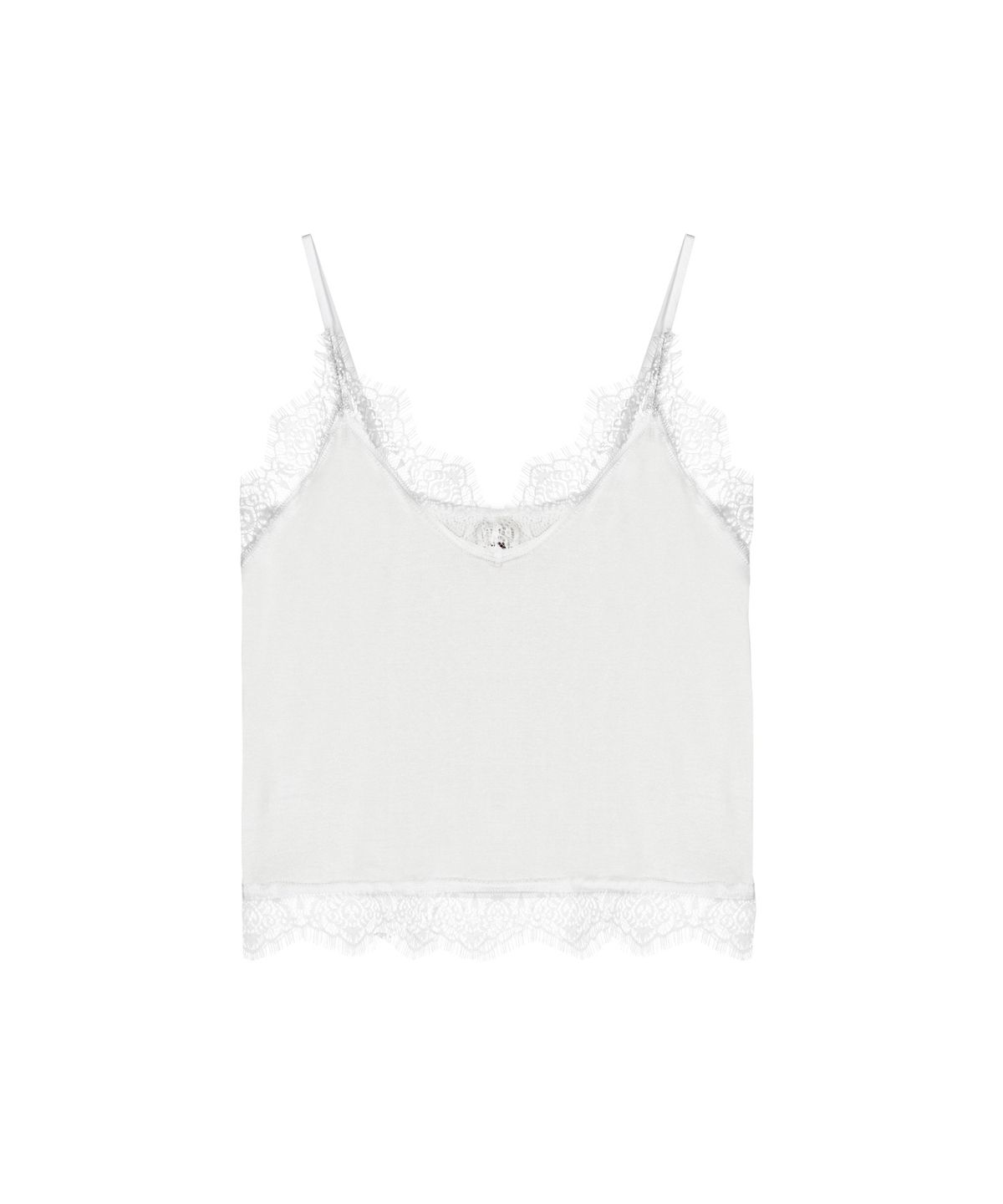닉앤니콜(NICK&NICOLE) LACE TRIM SLEEVELESS_IVORY