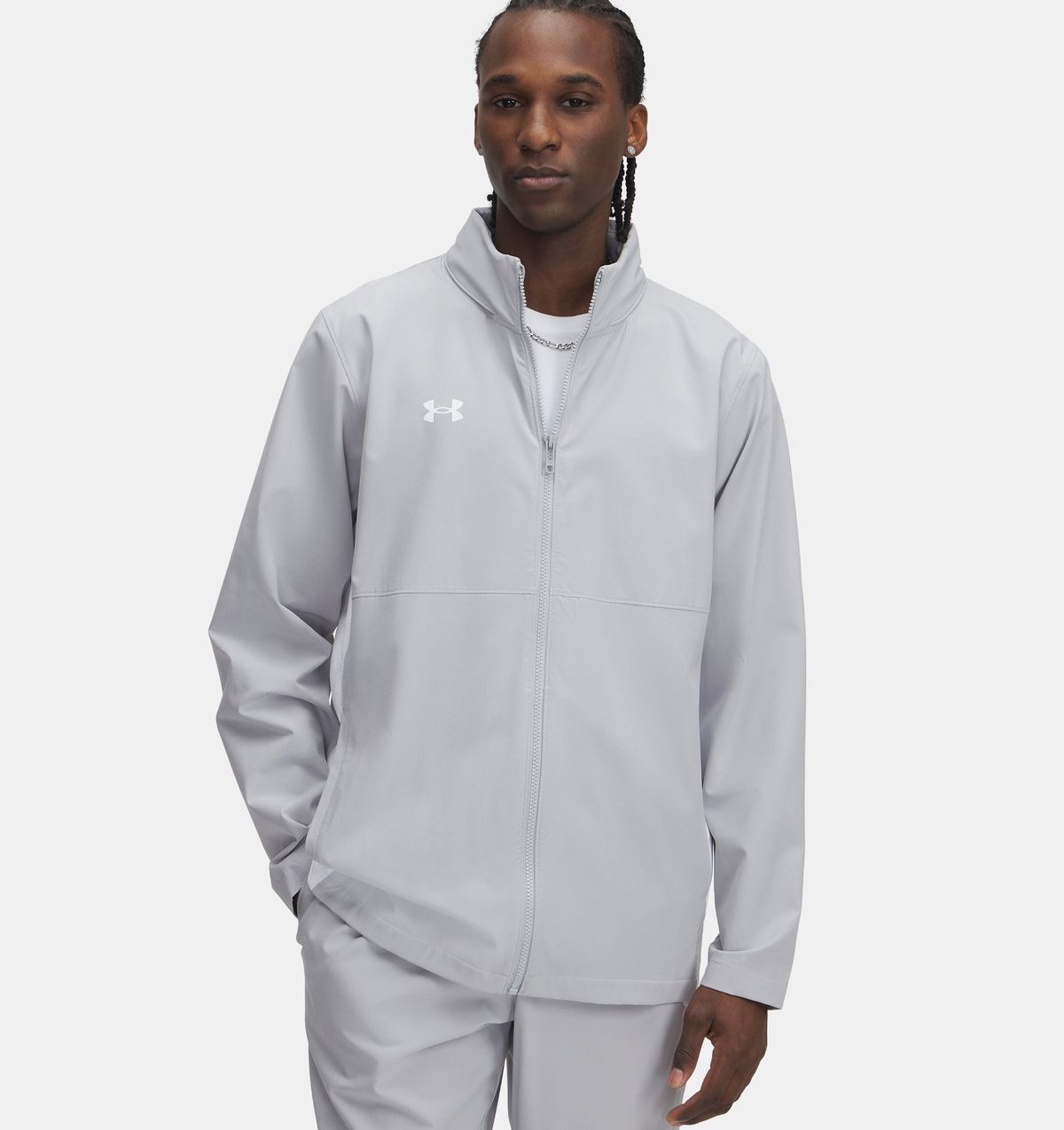 언더아머(UNDERARMOUR) 남성 UA 라이벌 스트레치 우븐 풀 집1390159-011