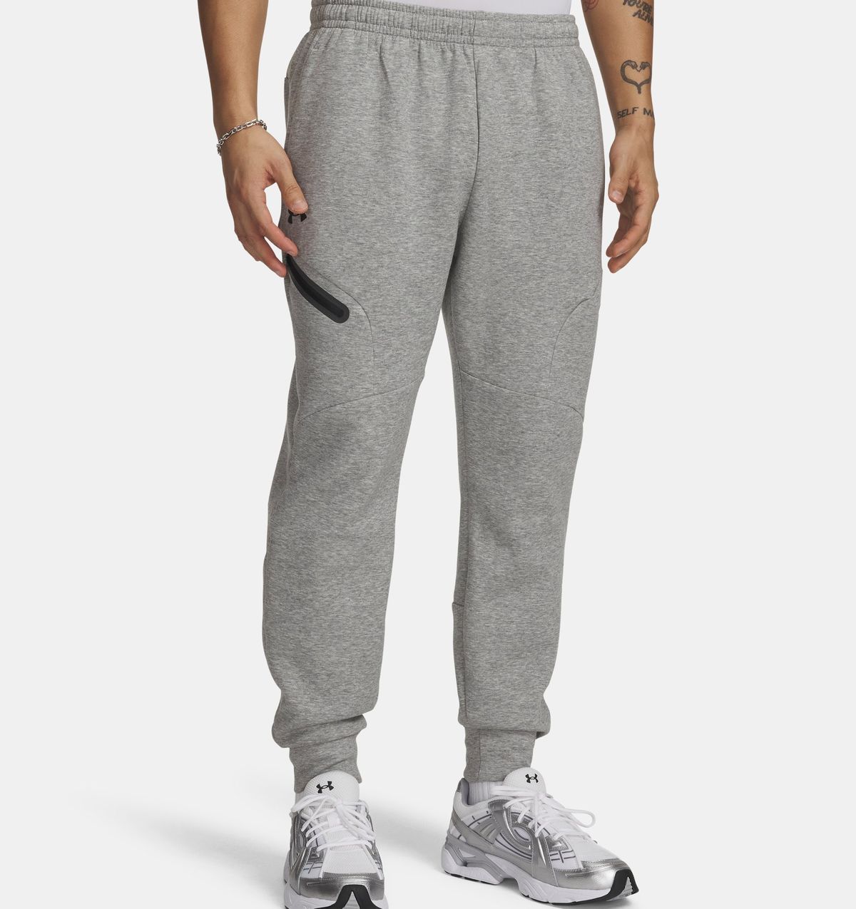 언더아머(UNDERARMOUR) 남성 UA 언스타퍼블 플리스 조거1379808-011