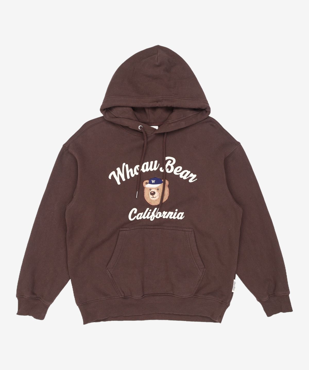 후아유(WHO.A.U) Steve Campus Patch Hoodie(Brushed)/ WHMHF4T21U M