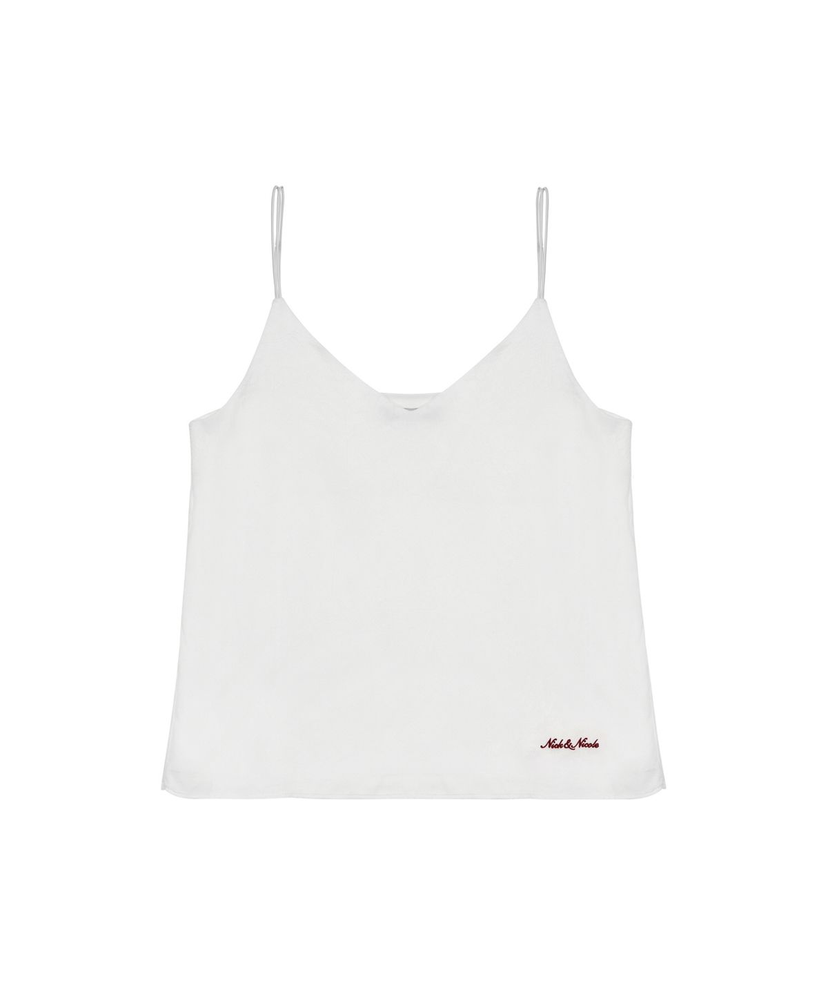 닉앤니콜(NICK&NICOLE) SATIN CAMI SLEEVELESS TOP_IVORY