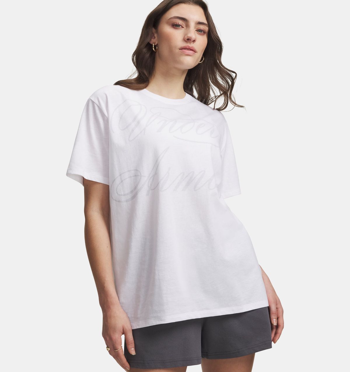언더아머(UNDERARMOUR) UA 오버사이즈 스크립트6010595-100