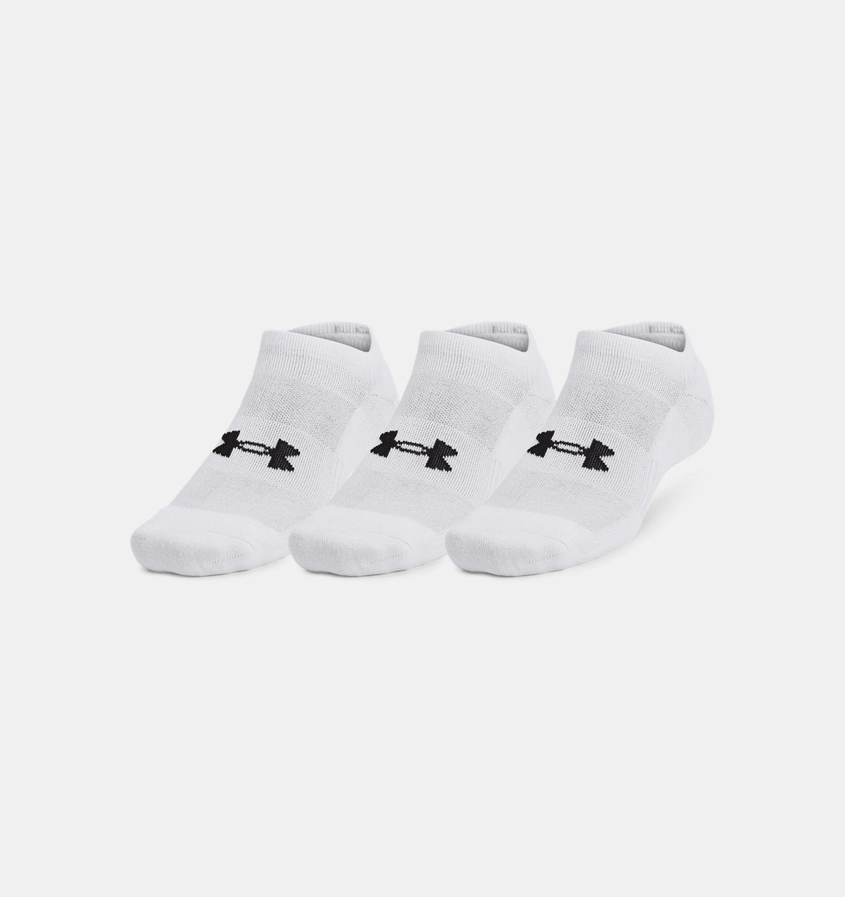 언더아머(UNDERARMOUR) 유니섹스 UA 트레이닝 코튼 노 쇼 삭스 3켤레1386313-100