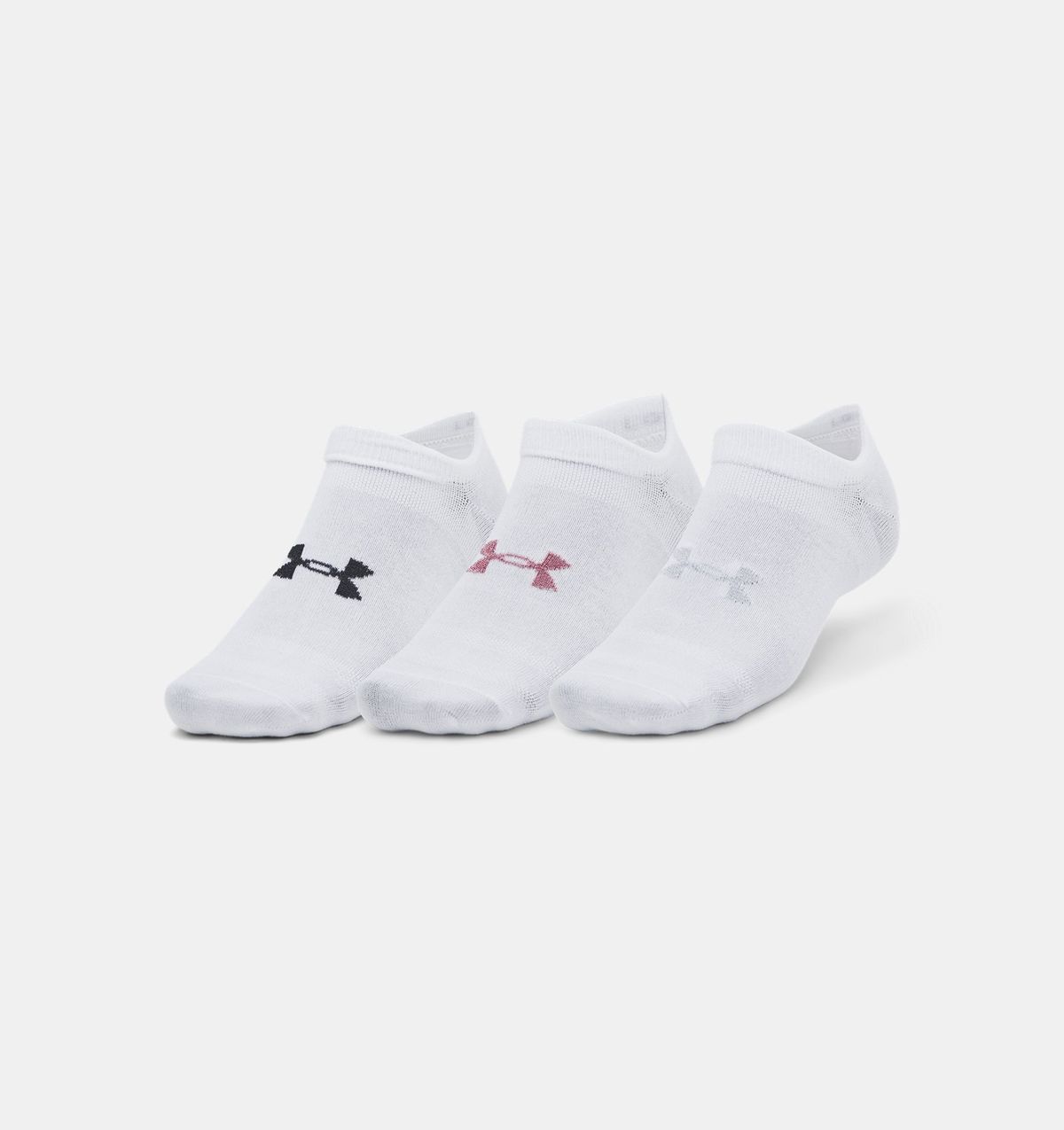 언더아머(UNDERARMOUR) 유니섹스 UA 에센셜 노-쇼 삭스 3켤레1382623-100