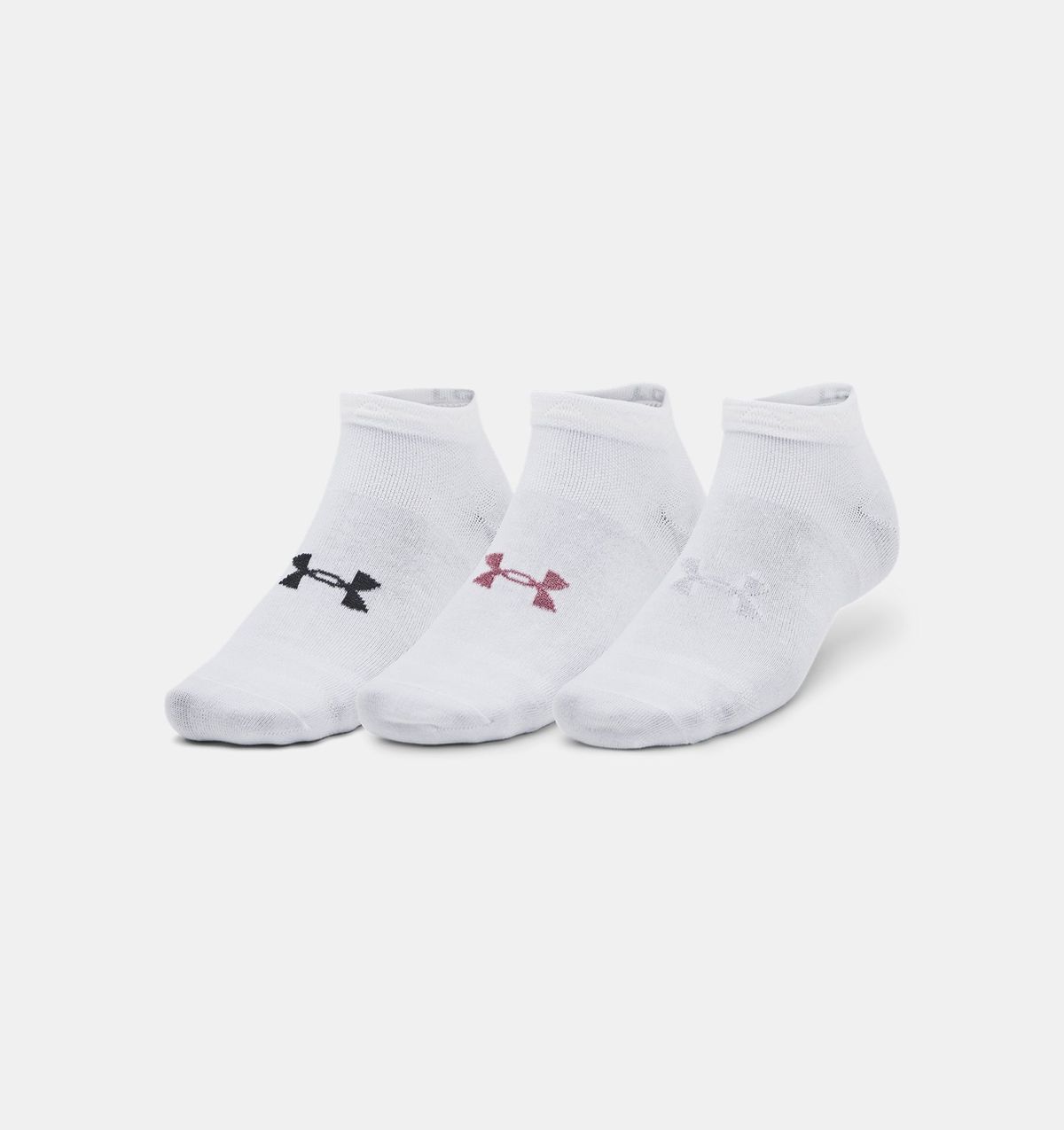 언더아머(UNDERARMOUR) 유니섹스 UA 에센셜 로우 삭스 3켤레1382958-100