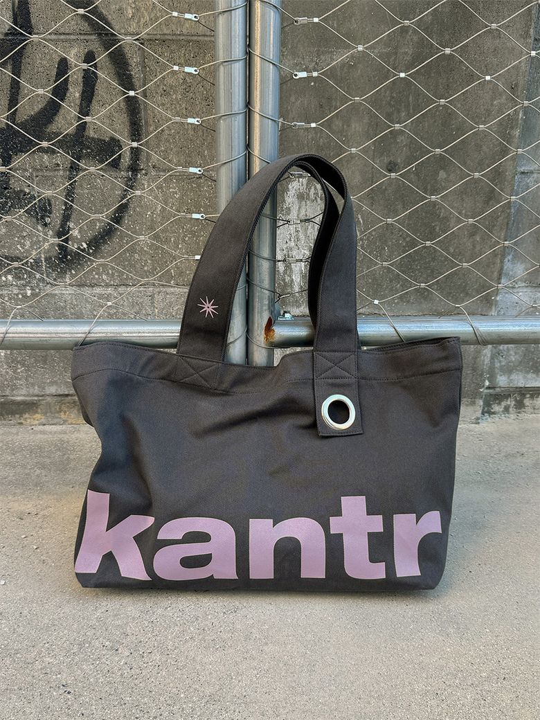 KANTR BIG TOTE_Charcoal