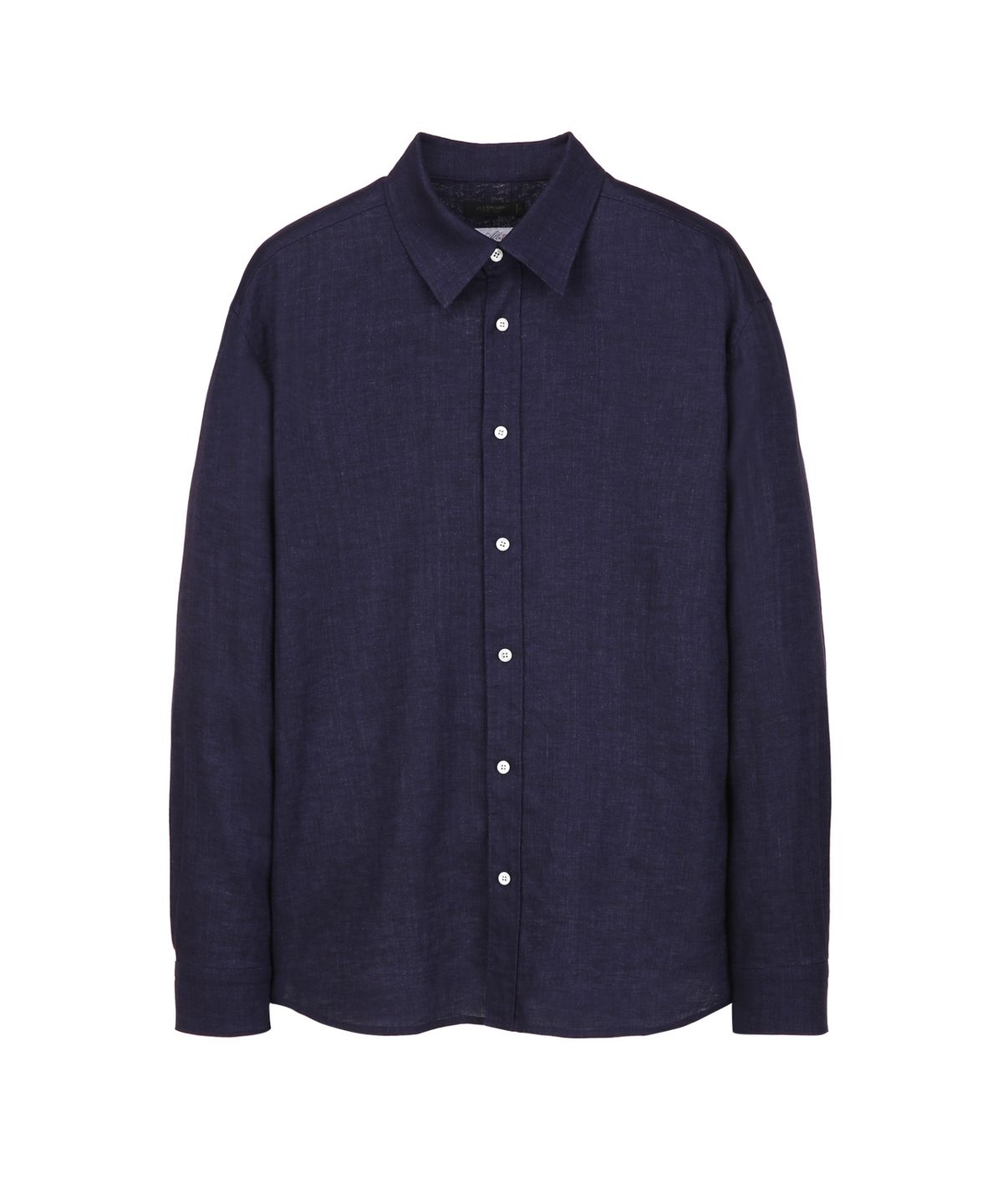 질스튜어트뉴욕 맨(JILLSTUART NEWYORK MEN) [THE TWILL] 내추럴 스트레치 린넨 셔츠  - 네이비 (JNSH6B614N2)