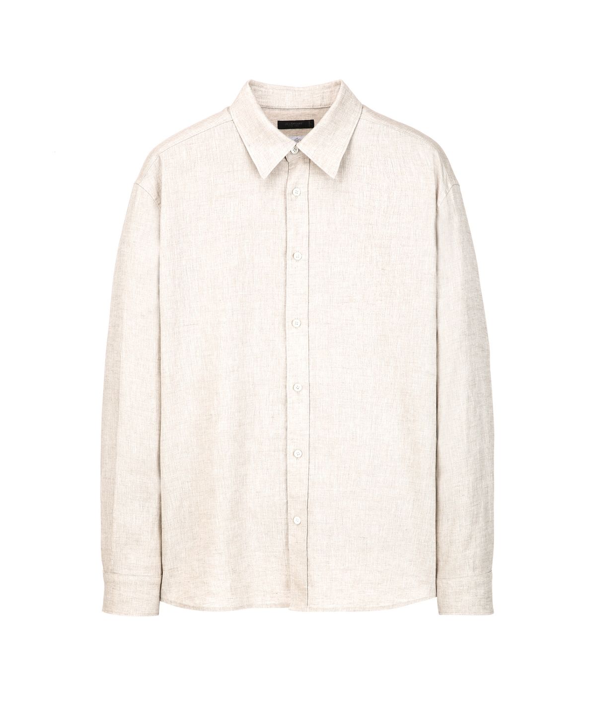 질스튜어트뉴욕 맨(JILLSTUART NEWYORK MEN) [THE TWILL] 내추럴 스트레치 린넨 셔츠  - 라이트베이지 (JNSH6B614I1)
