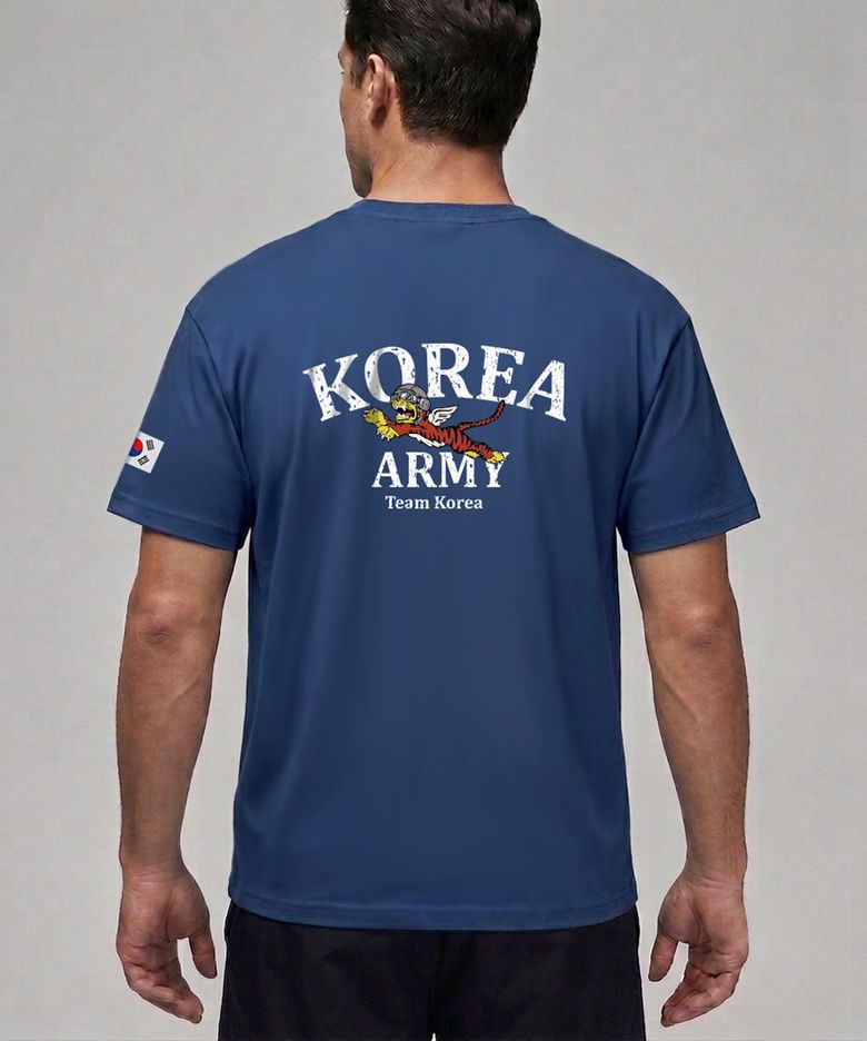 프리미엄 면스판 로카 반팔티 TIGER ARMY (3color)