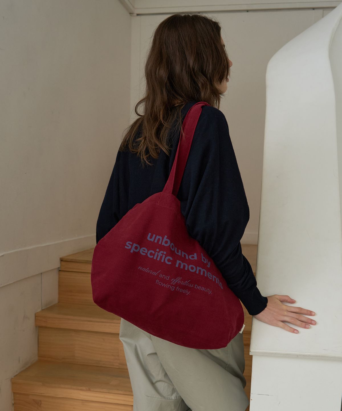 벵디(VENGDI) Otti Eco Bag_Burgundy Blue