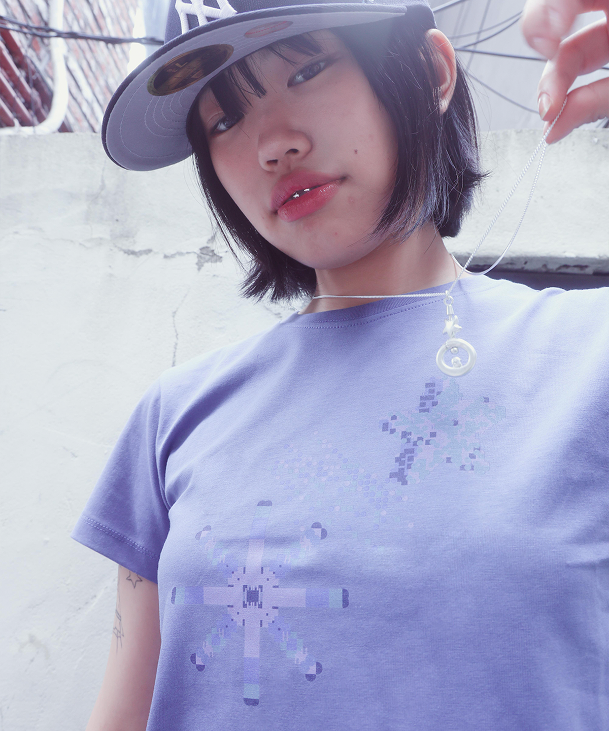 토우토우 아카이브(TOWTOW ARCHIVE) 닷 투 스타 크롭티 퍼플