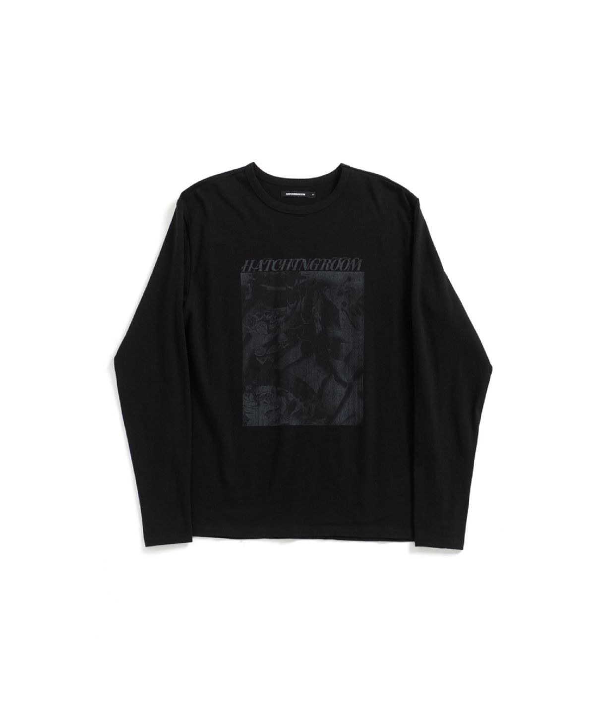 해칭룸(HATCHINGROOM) VTG Still Life Tee Black