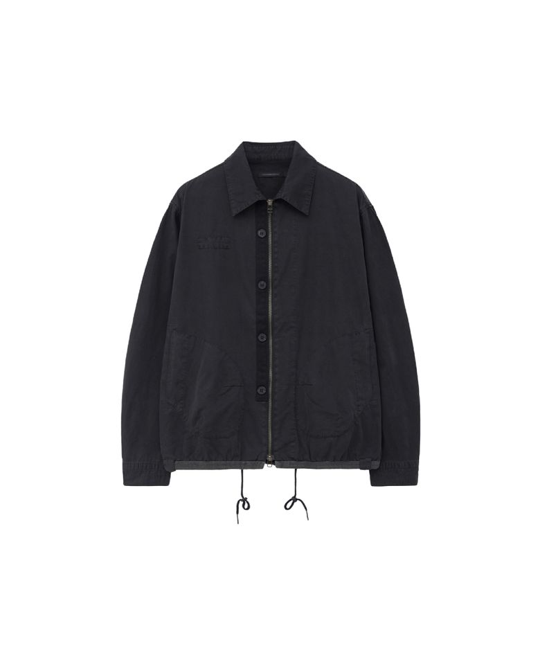 Boxer Shirket Long Dyed Black
