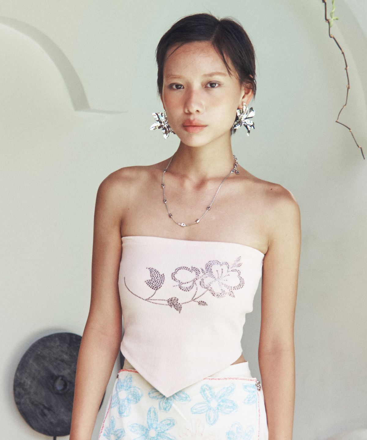 센토르(CENTAUR.KR) VIRGIN DIAMOND TUBE TOP_PINK