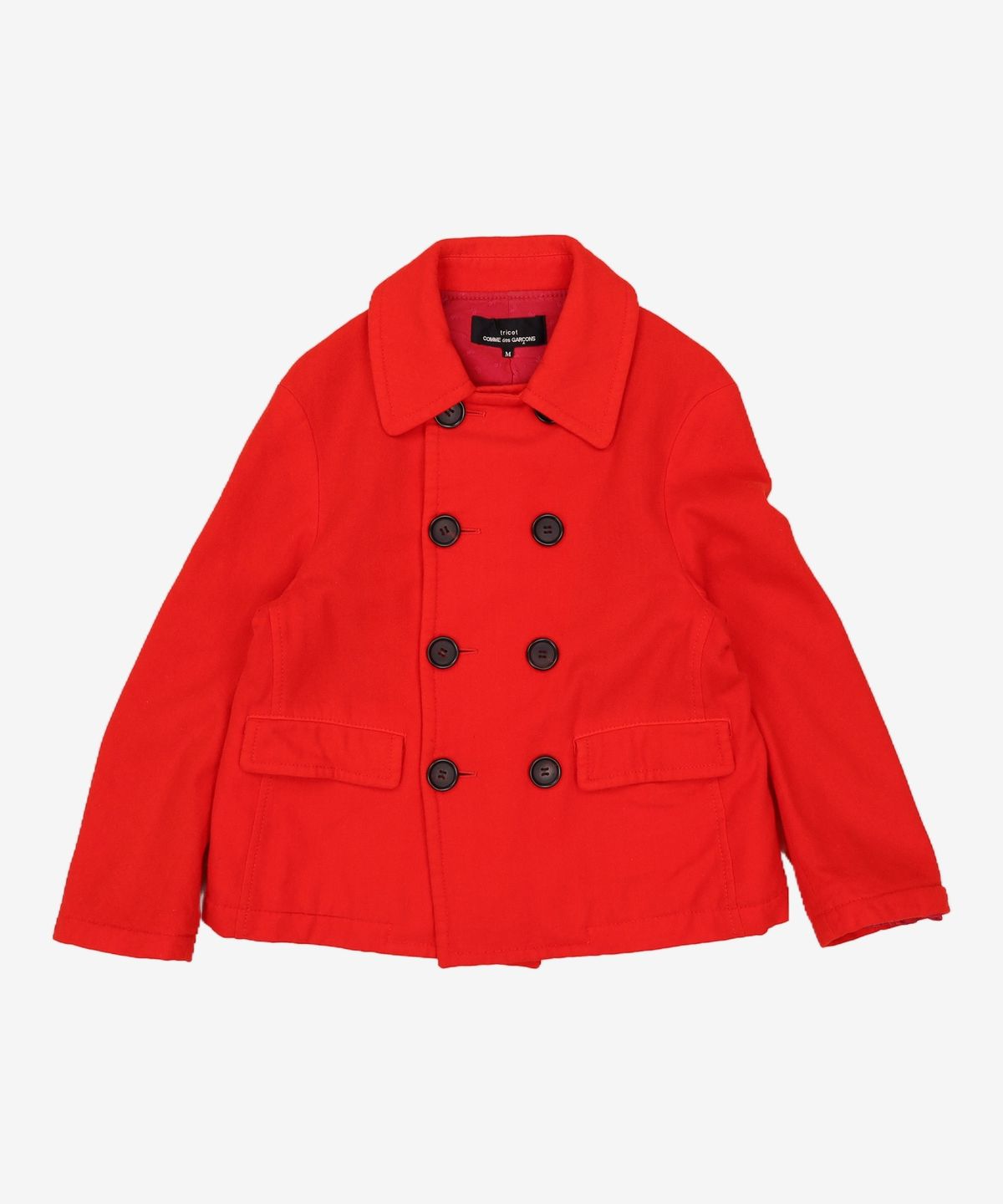 꼼데가르송 트리콧(Comme des Garcons Tricot) 겨울 더블 코트 M