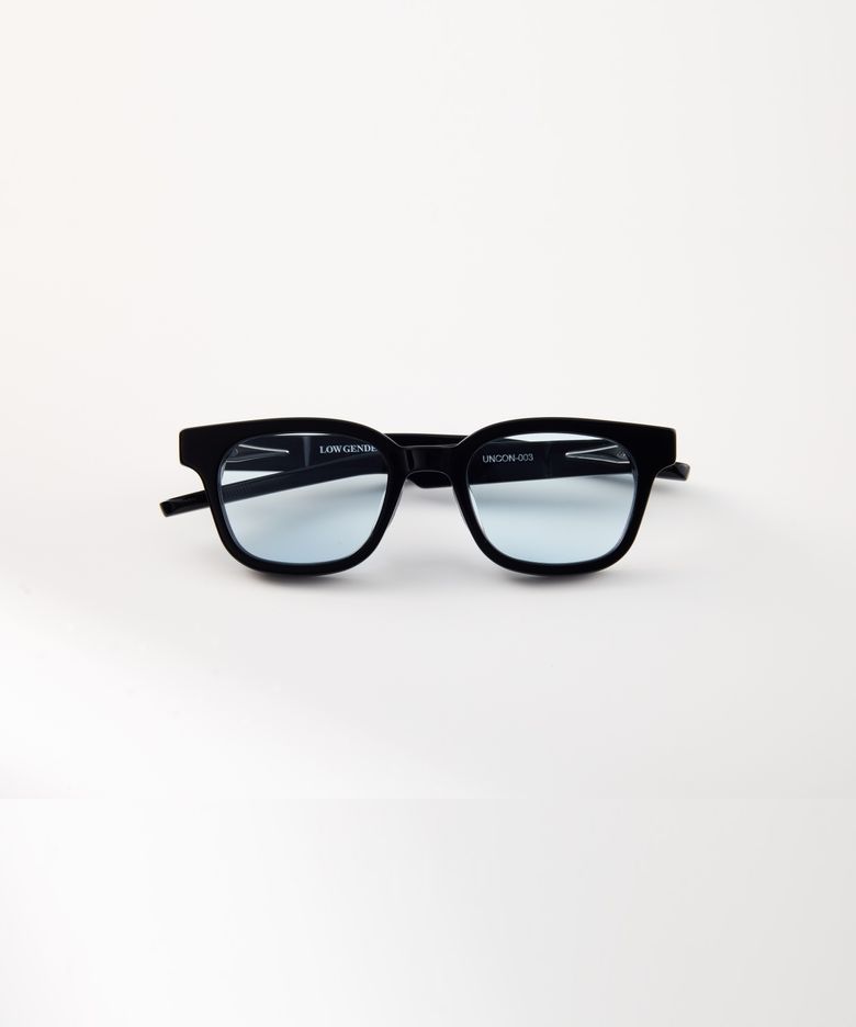 UNCON NO.003 - BLACK(BLUE LENS)
