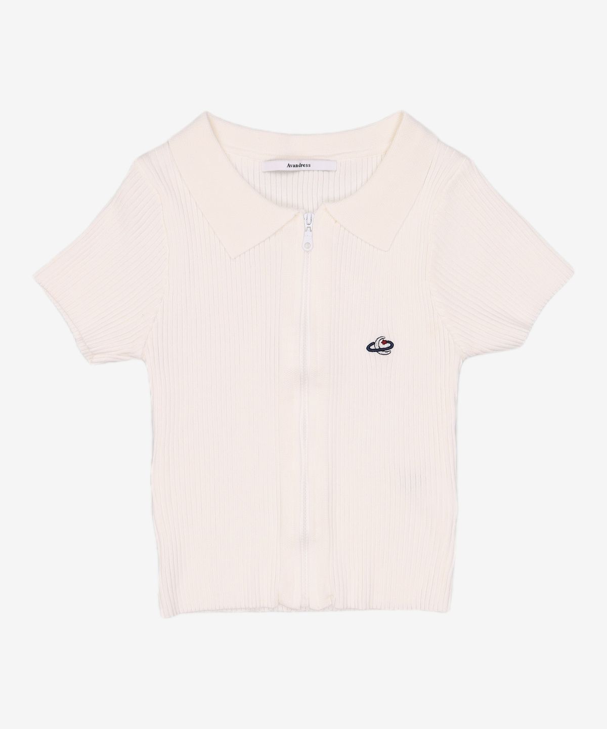어반드레스(AVANDRESS) emily collar shortsleeve zip-up - 5COL