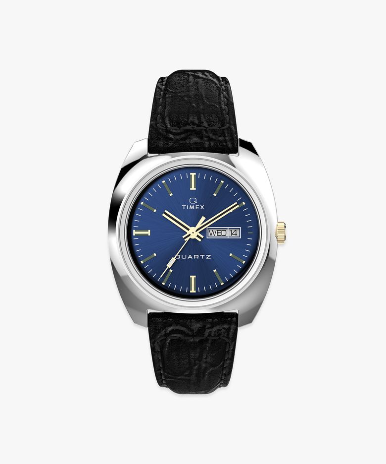 Q TIMEX 1978 데이데이트 리이슈 손목시계 37.5mm