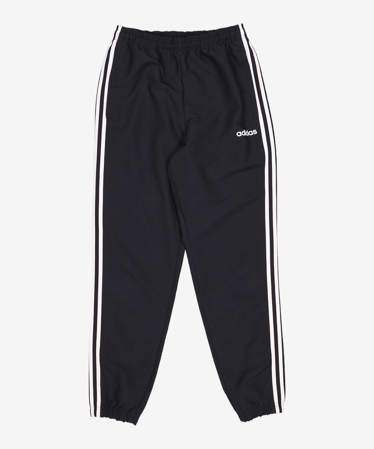 아디다스(ADIDAS) 에센셜 3S 윈드 팬츠 - 블랙:화이트 / DQ3100 S