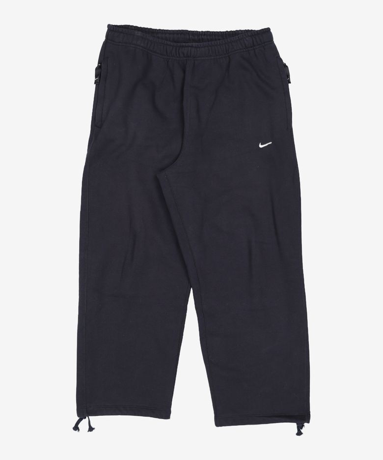 스포츠웨어 스우시 오픈 헴 플리스 팬츠 M - 블랙:화이트 / FN3343-010 XXL