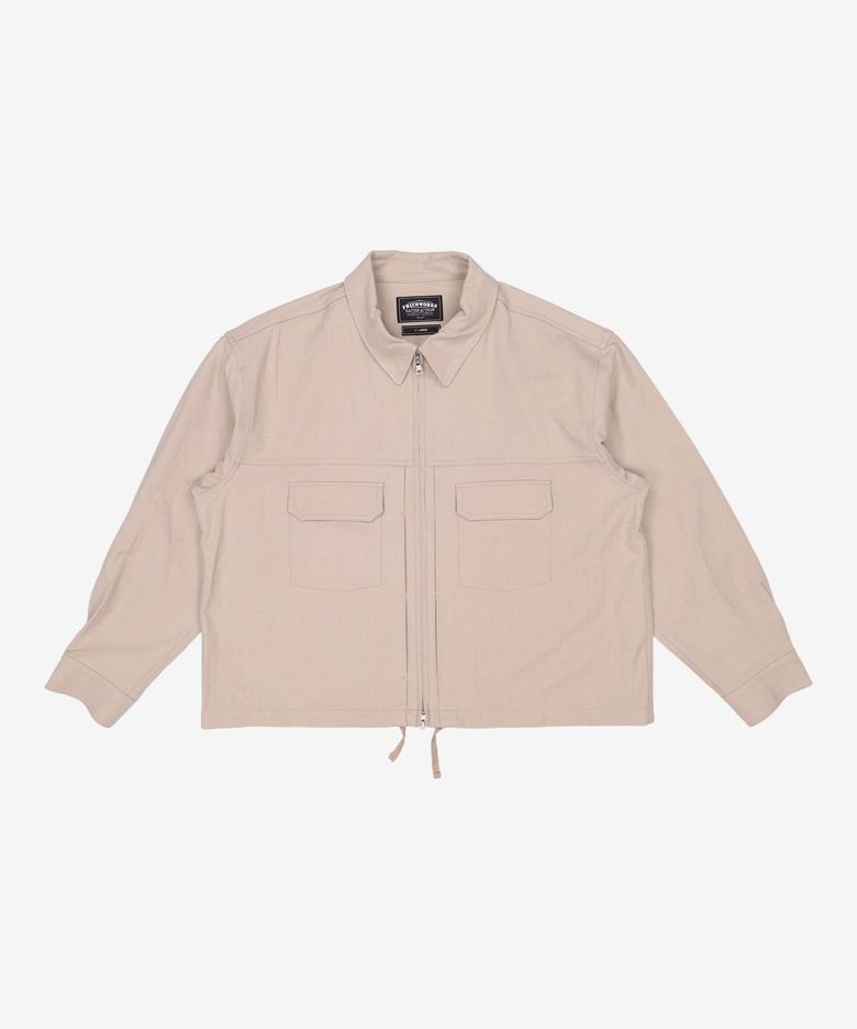 RELAXED TRUCKER JACKET _ LIGHT BEIGE XL