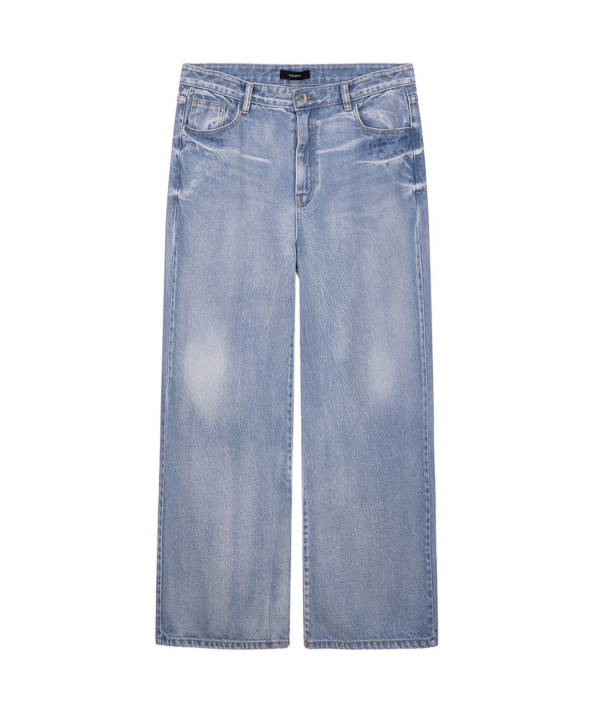 더발론(THE BALLON) MENS SHINY WIDE DENIM JEAN