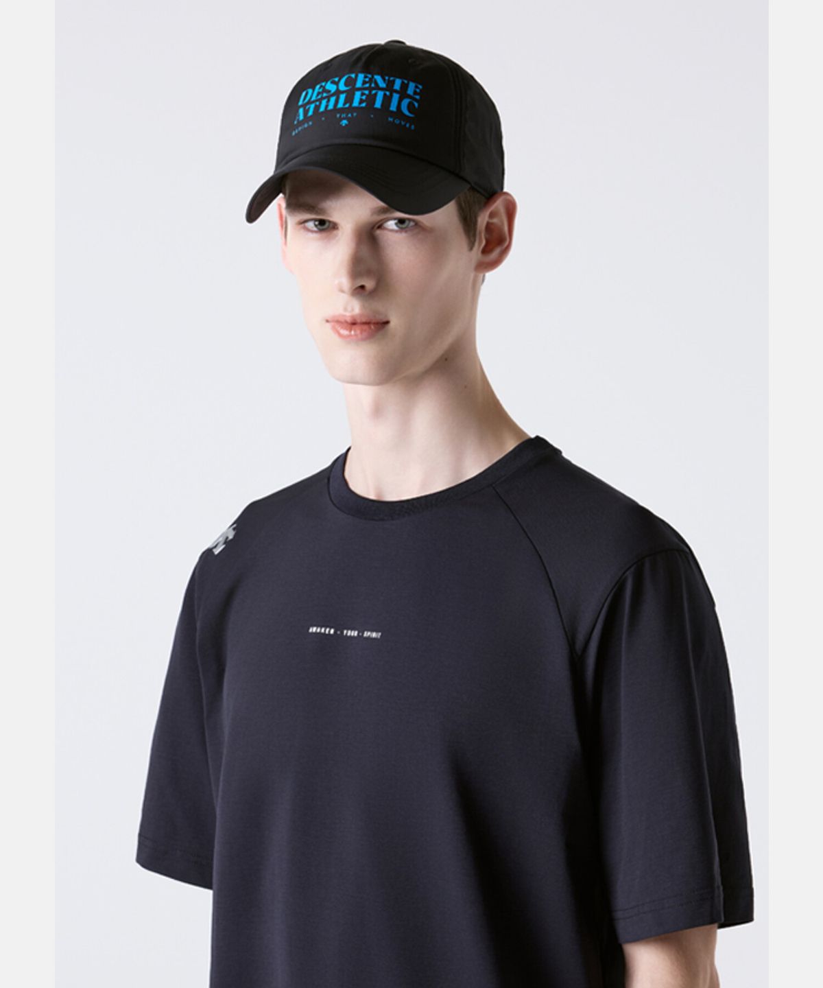 데상트(DESCENTE) 나일론 볼캡 블랙 SR323UCP76