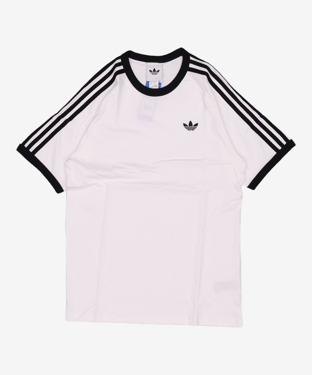 아디다스(ADIDAS) 3-스트라이프 티셔츠 - 화이트 / KE3537 S