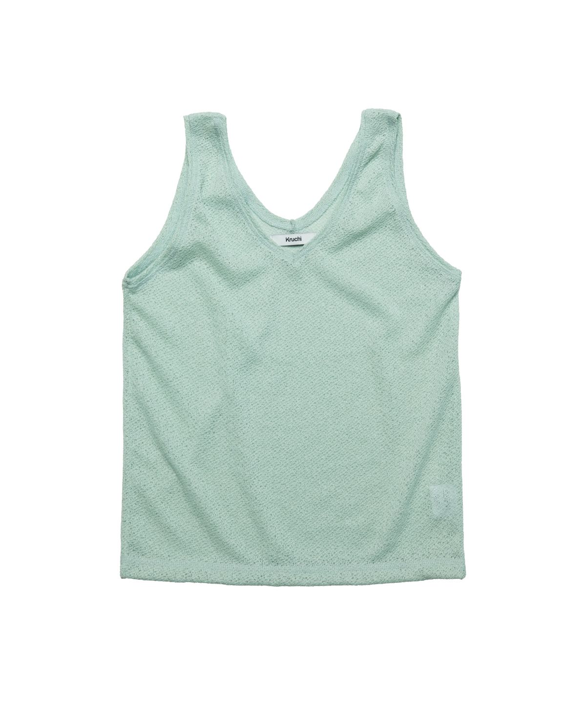 크루치(KRUCHI) KNIT SLEEVELESS (MELON)