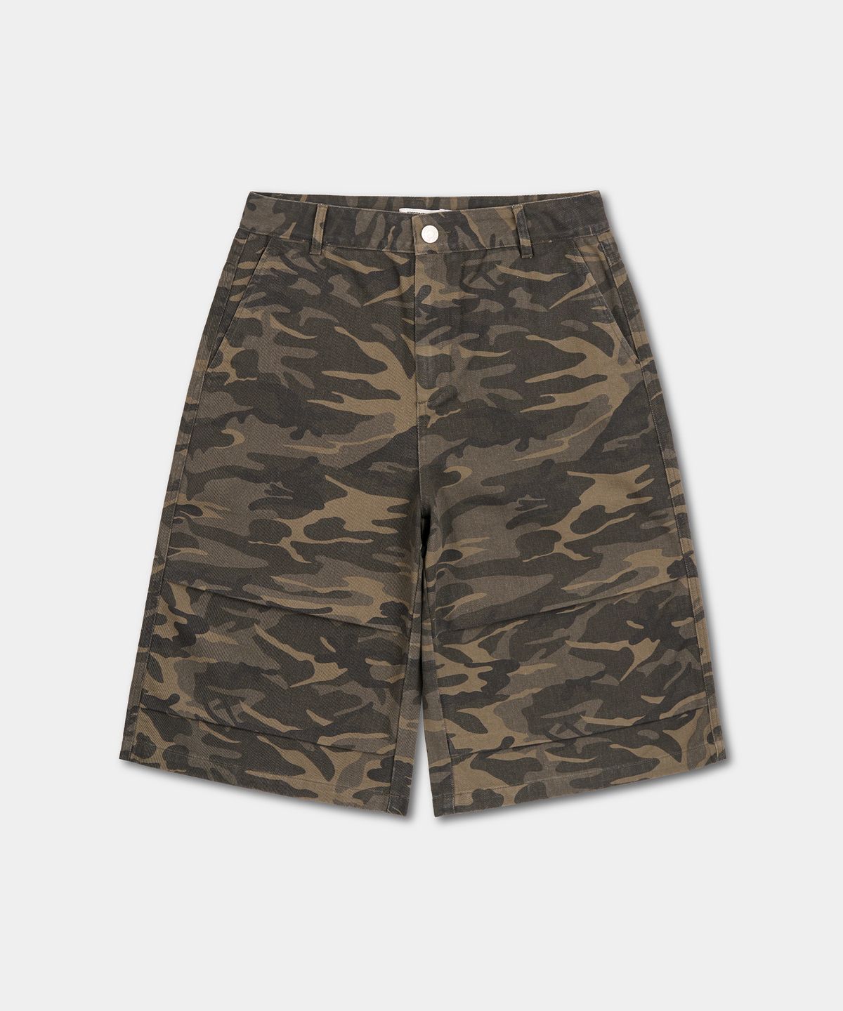 엑스컨테이너(EXCONTAINER) 카모 파라슈트 버뮤다 팬츠 (KHAKI CAMO)