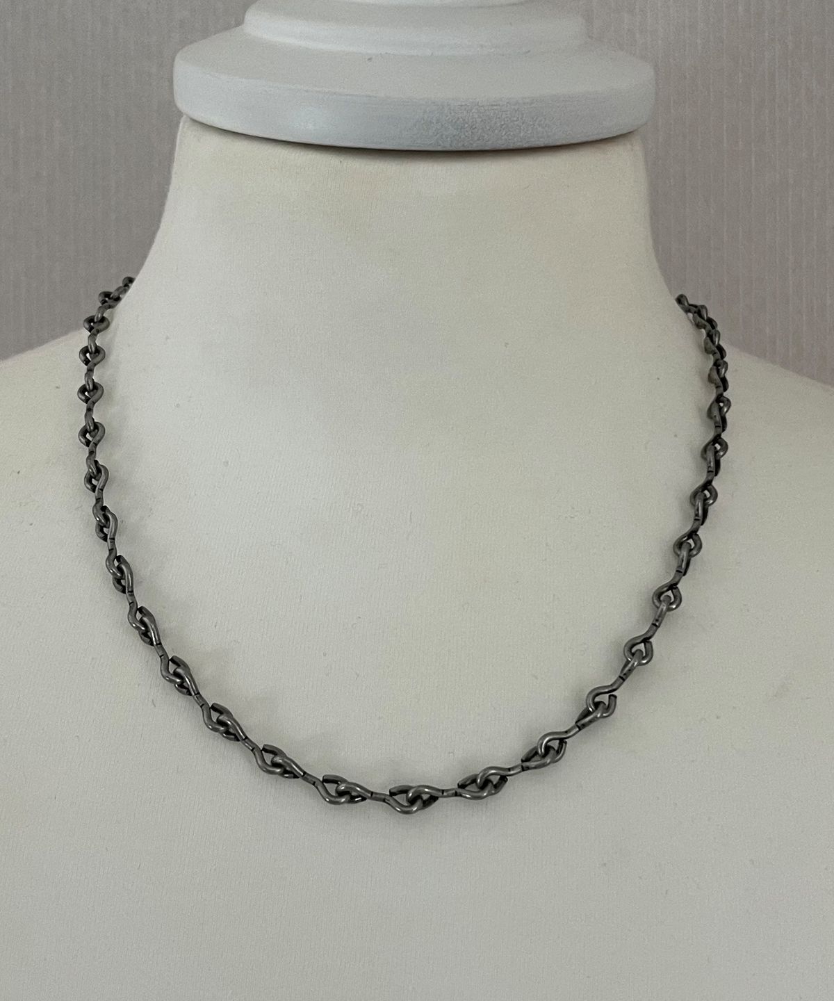 섹스토(SEXTO) [목걸이][써지컬스틸]9X Chain Necklace Vintage Silver