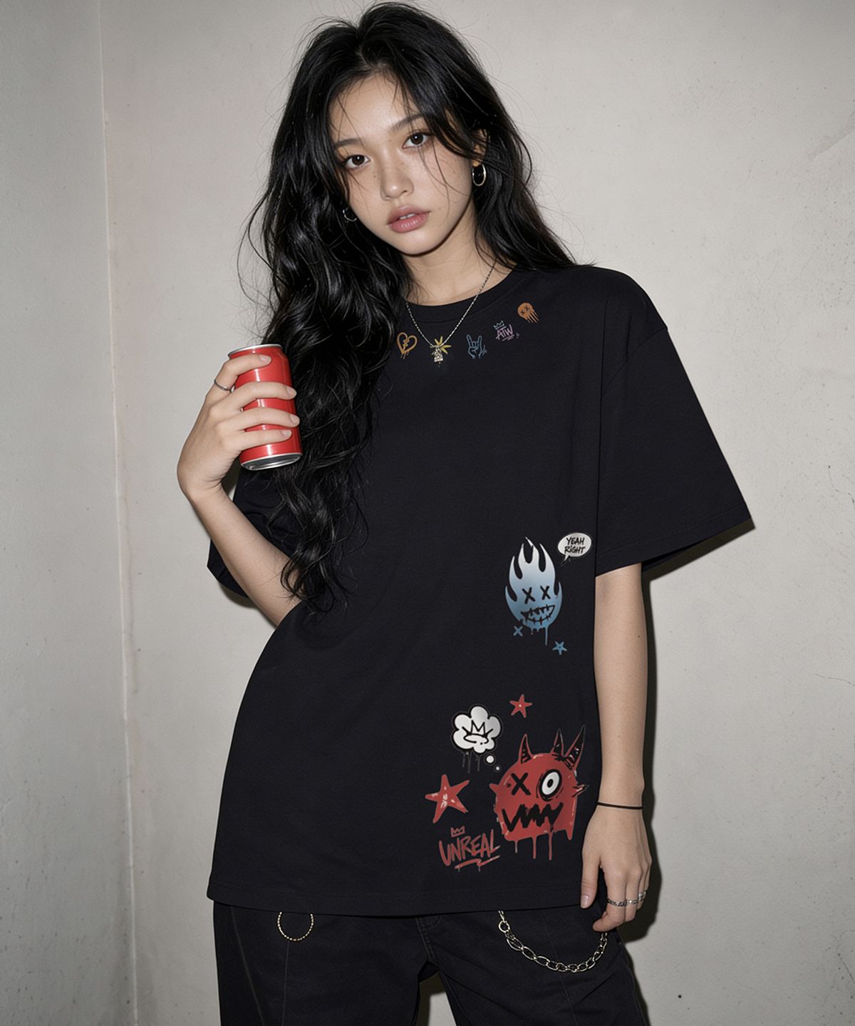 아티스트웨어(ARTISTWEAR) [ATW] 언리얼 몬스터 반팔티 - 2COLOR