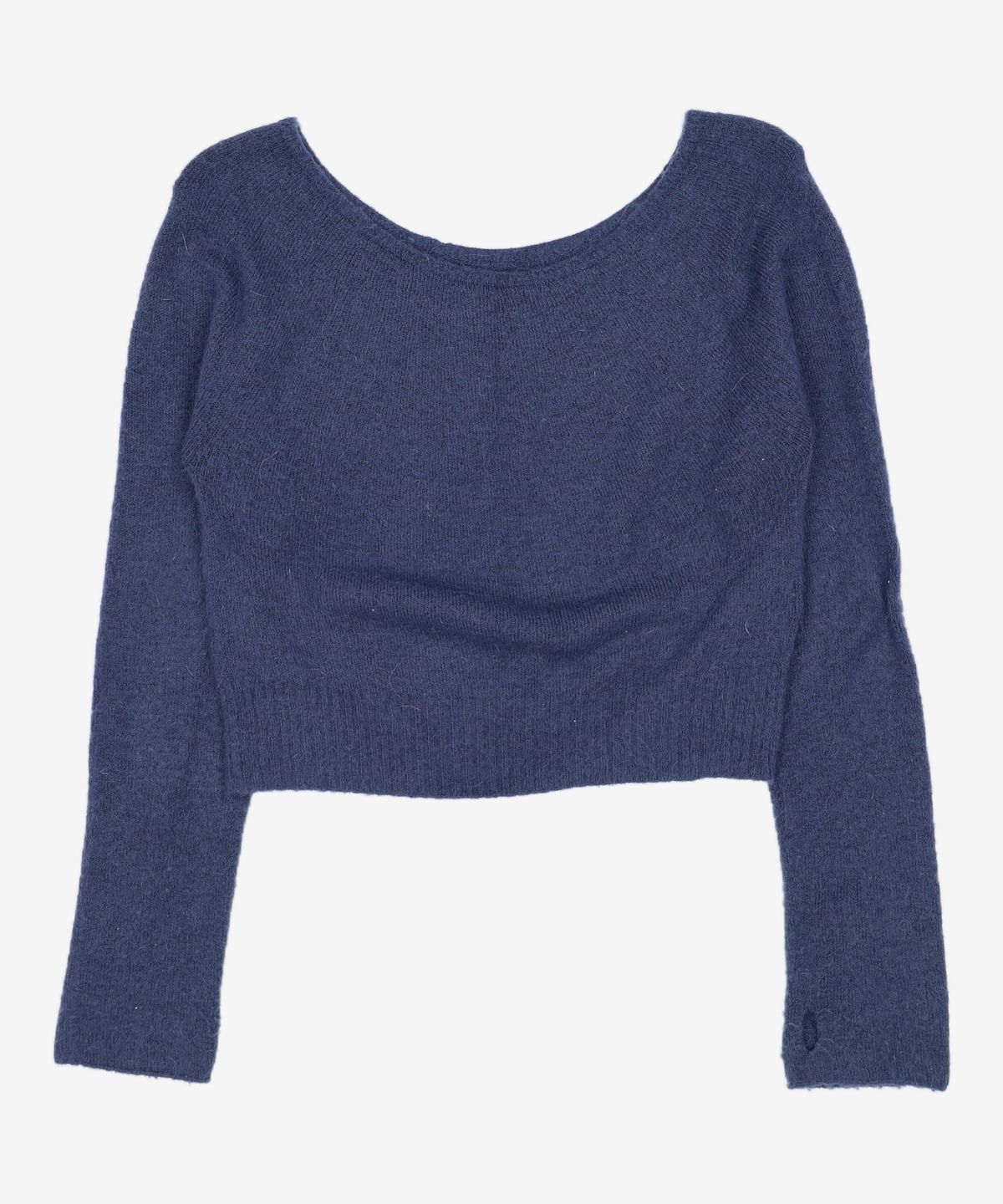 모이아(MOIA) finger hole knit (deep blue) S