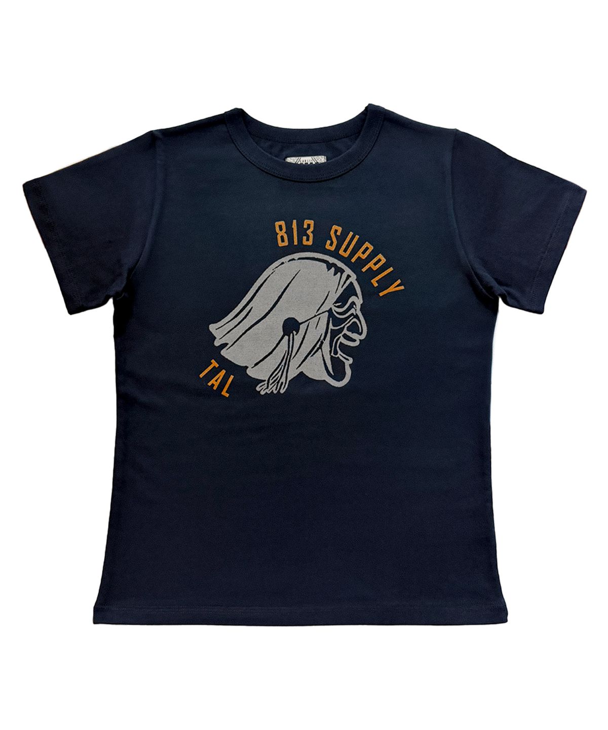갈릭 블루스(GARLICBLUES) Hahoe Tal T-Shirt(navy)