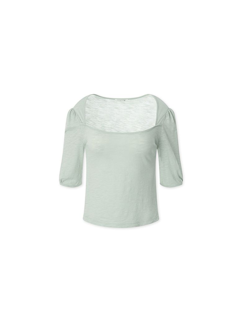 Leaf Puff Top Mint