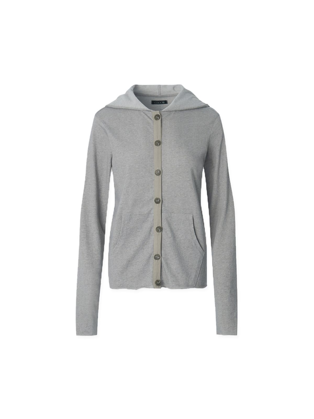 콜로신스(COLOCYNTH) Coda Hood Cardigan Melange