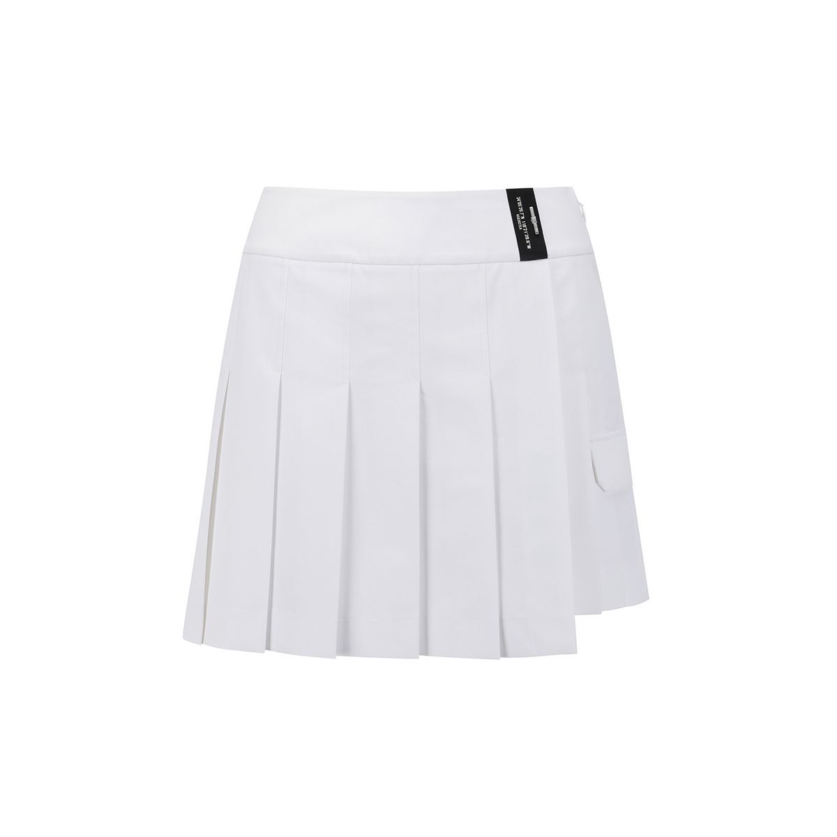 어뉴골프(ANEW GOLF) WOMEN OVER PLEATED HALF PANTS_WH