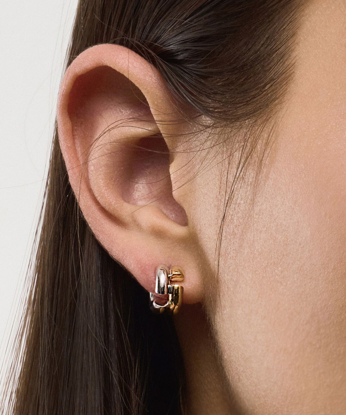 리스(LISSE) [925 SILVER] 2 LINE CUT E