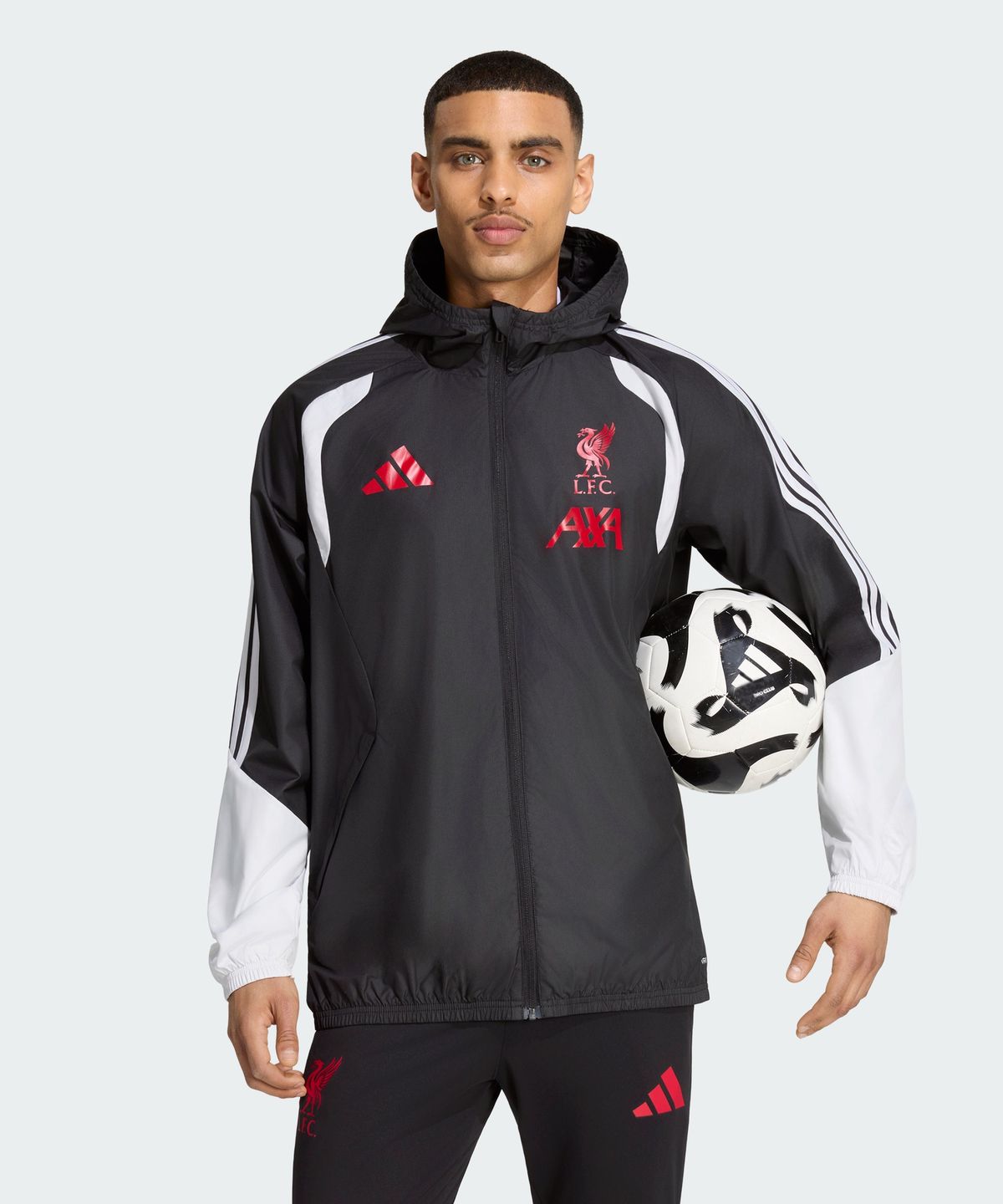 아디다스(ADIDAS) 리버풀 FC 26/27 티로 올 웨더 재킷 KB5796